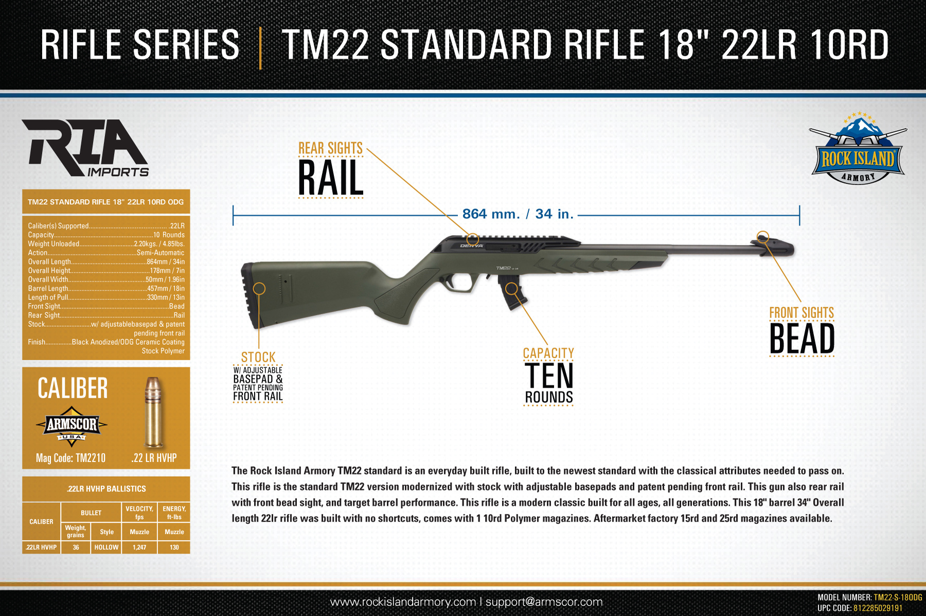 TM22 Standard Rifle 18